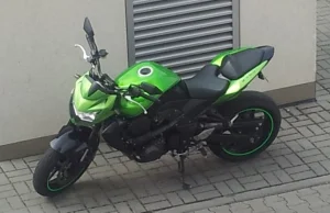 Poznań - Skradziono motocykl Kawasaki Z750