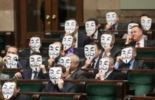 Polish Politicians Don Guy Fawkes/Anonymous Masks To Protest ACTA Signing