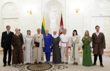 Litewscy poganie dostali medal od prezydent kraju (ang.)