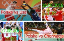 Rio 2016.Polska vs Usa. Polska vs Chorwacja - News#28