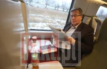 Operacja "prezydent jedzie Pendolino"