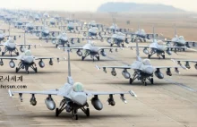 Dziesiątki F-16 w "marszu słoni". Zdjęcia.