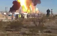 Wybuch rafinerii gazowej w Teksasie