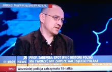 Prof. Zaręba: Spot IPN tworzy MIT Polaka walczącego!