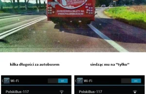 Czy jadąc za Polskim Busem można korzystać z darmowego Wi-Fi? TEST