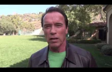 Arnold Schwarzenegger sends a message to the Ukrainian people