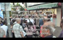 anty-imigracyjny protest w Izraelu