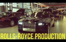 Proces składania samochodu którego synonimem jest bogactwo: Rolls-Royce