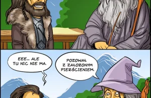 blog: 151. Gandalf rysownik.