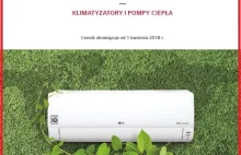 LG Cennik 2018 - Klimatyzacja oraz pompy ciepła