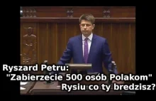 Ryszard Petru :ZABIERZECIE 500 OSÓB POLAKOM 11.02.2015 SEJM