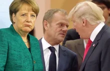 Merkel i Tusk podlizywali się podczas G20 Trumpowi chwaląc przemówienie w Polsce