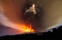 Wielka erupcja Etny (03.12.2015)