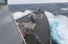 Rosyjsko-amerykański incydent na Morzu Wschodniochińskim [VIDEO]