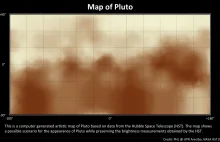 Pierwsza mapa Plutona