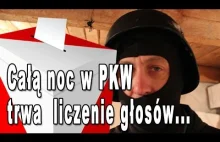 Całą noc w PKW trwa liczenie głosów. Szymon w formie... :D