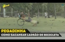 Trollowanie złodziei rowerów w Brazylii