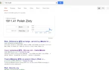 Wyszukiwarka Google.com od dziś przelicza kurs Bitcoina na USD, PLN i inne