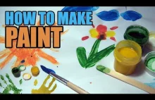 How to Make Paint. Kids DIY