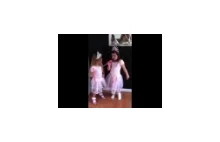 Rapująca dziewczynka i jej tancerka robią cover Nicki Minaj