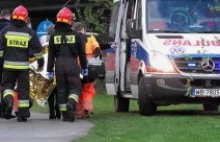 Rowerzysta potrącony przez samochód. Dostał 300 zł mandatu, bo jechał po pasach