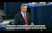 Nigel Farage: Europejski sen się rozpada