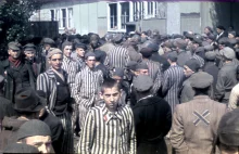 Niesamowite kolorowe zdjęcia ukazujące życie codzienne w obozie koncentracyjnym