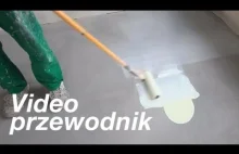 Malowanie posadzki betonowej - film instruktażowy.