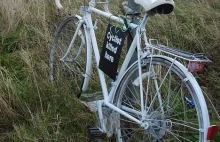 Ghost bikes.