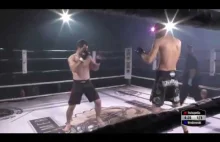 MMA - Wybity bark nastawiony w czasie walki przez przeciwnika