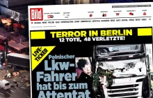 "Bild": Polski kierowca żył w chwili zamachu