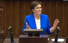 Ewka Kopacz PO & Prezes Rady Ministrów Beata Szydło o sytuacji w CZD
