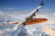 Oto koncept futurystycznego samolotu Airbusa. Wygląda jak orzeł