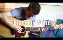 Polski gitarzysta fingerstyle - Michael Jackson "Black or White"