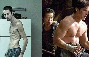 Ekstremalna metamorfoza, największa w historii kina? Christian Bale schudł 30 kg