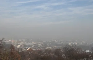 Alarm smogowy w Krakowie. Policja nie skontroluje spalin, bo… jest za zimno