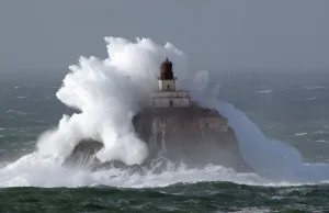 Opuszczona latarnia morska Tillamook Rock Light