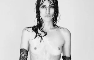 Keira Knightley topless na okładce "Interview"