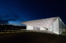 Nowy gmach Estońskiego Muzeum Narodowego jak pas startowy