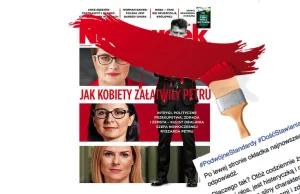 Ogólnopolski Strajk Kobiet przerabia okładkę Newsweeka