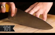 Sztuka posługiwania się nożem kuchennym.
