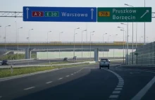Autostrada A2 Nowy Tomyśl – Konin droższa od 12 stycznia