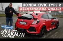 2018 Honda Civic Type R - Jadę 270 km/h Hondą, w której skrzynia nie zgrzyta
