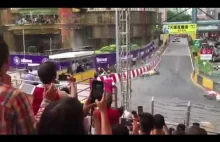 Latający bolid Sophii Florsch na Macau Grand Prix