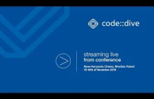 live streaming z III edycji konferencji programistycznej code::dive