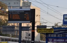 Kraków. Pyłomierze psują się od smogu. Komunikaty znikają z tablic.