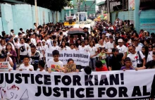 Tysiące osób na pogrzebie 17 latka zamordowanej na Filipinach