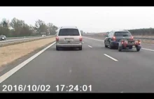 Autostrada A1 - wymuszenie zatrzymania