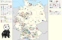 Mapa niemieckich firm
