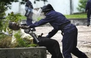 W Republice Kongo policja zabija 24 cywili.